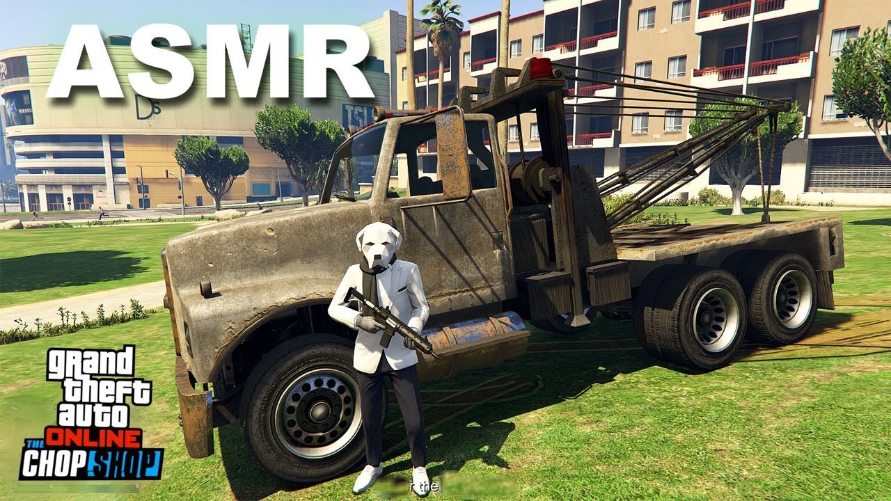 ASMR Gaming New GTA Chop Shop DLC, Controller Sounds