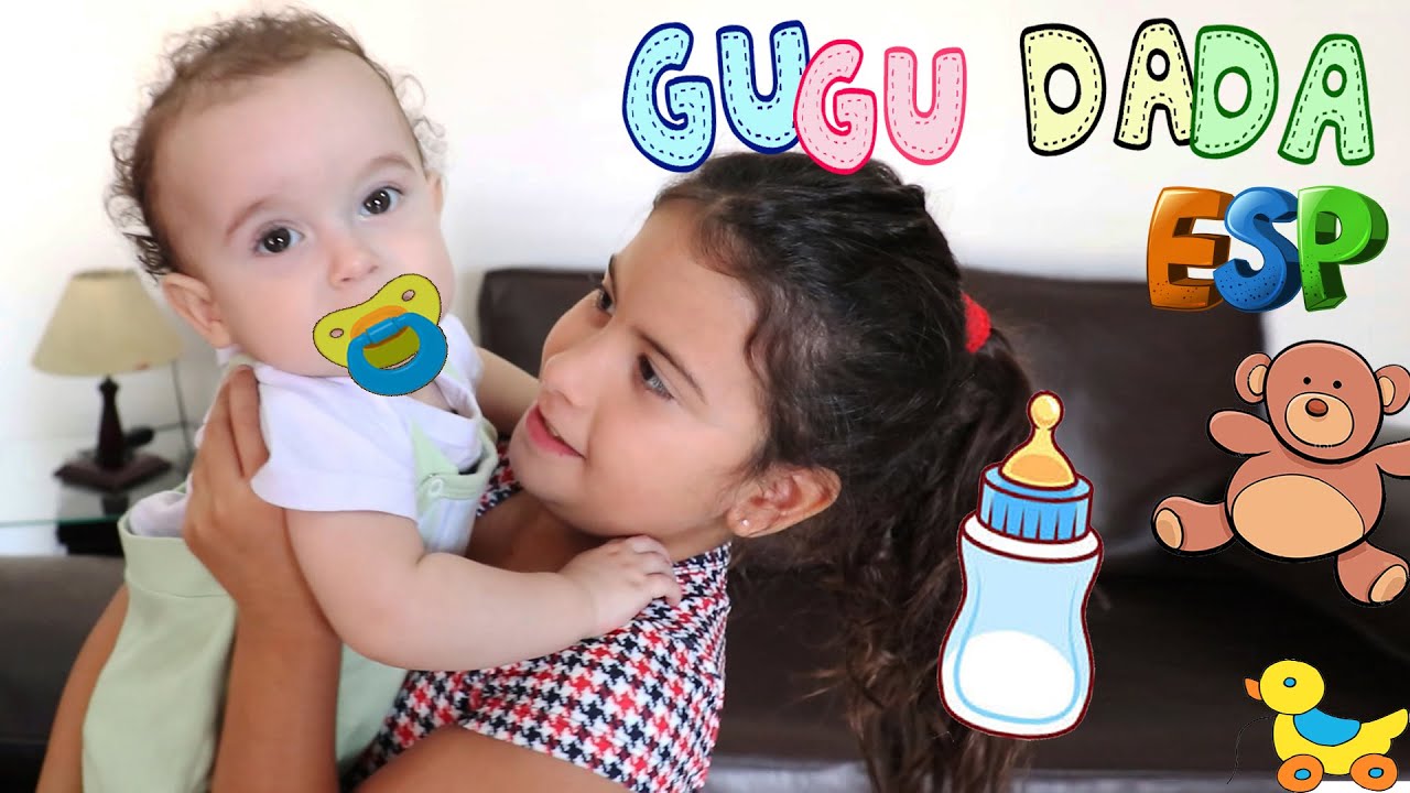 MARIA CLARA FINGE SER NI&Ntilde;ERA POR UN D&Iacute;A CON UN BEB&Eacute; DE VERDAD 👶 Pretend to play nanny!!!