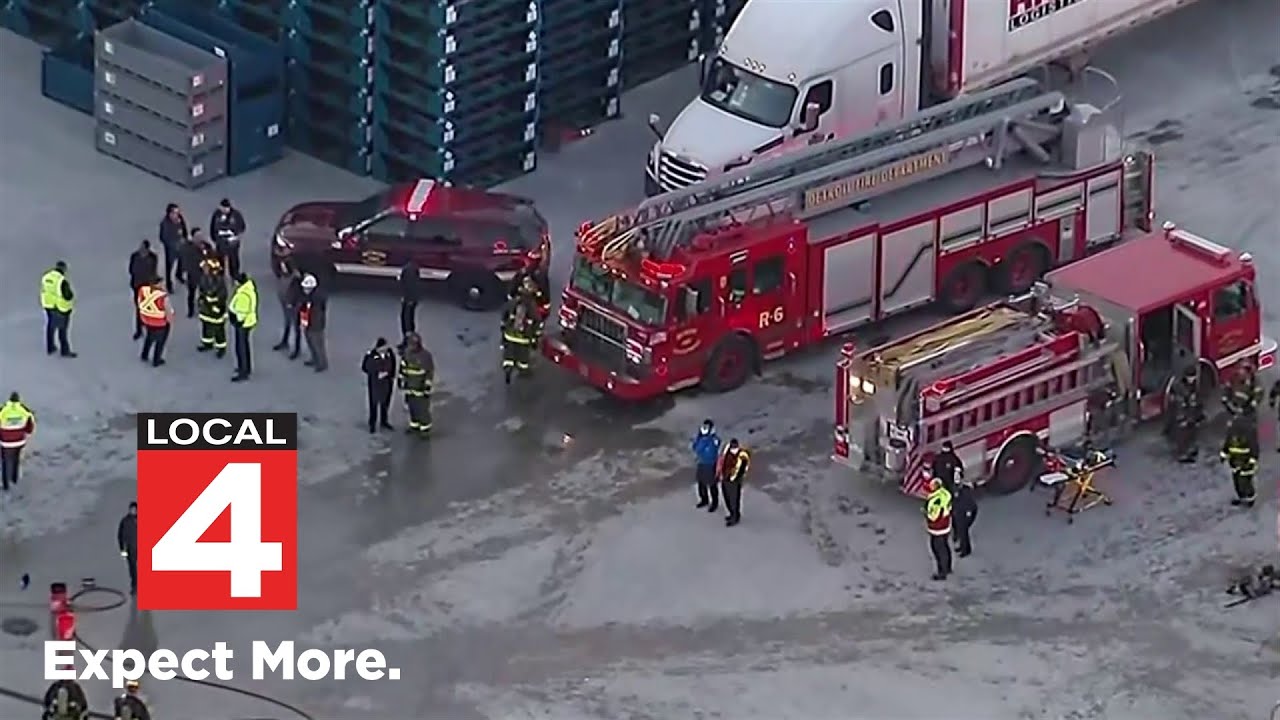 Detroit Fire Department says there have been 8 runs to GM Factory ZERO since August