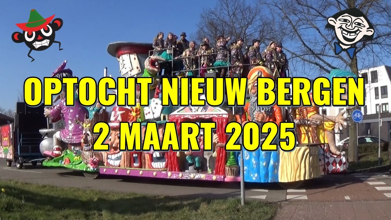 Optocht Nieuw Bergen 2 maart 2025