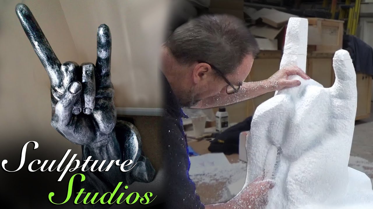 Hand Carving Polystyrene / Styrofoam 