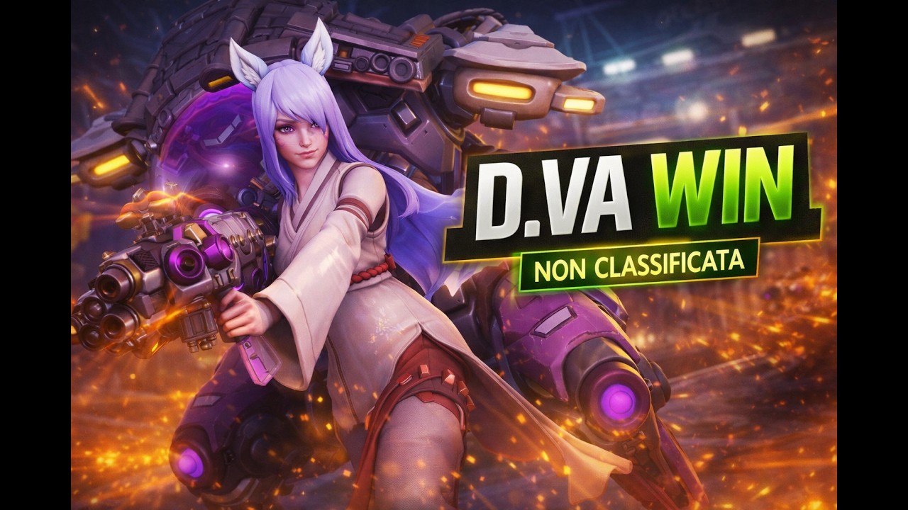 Gameplay D.Va – Vittoria in Non Classificata | Overwatch