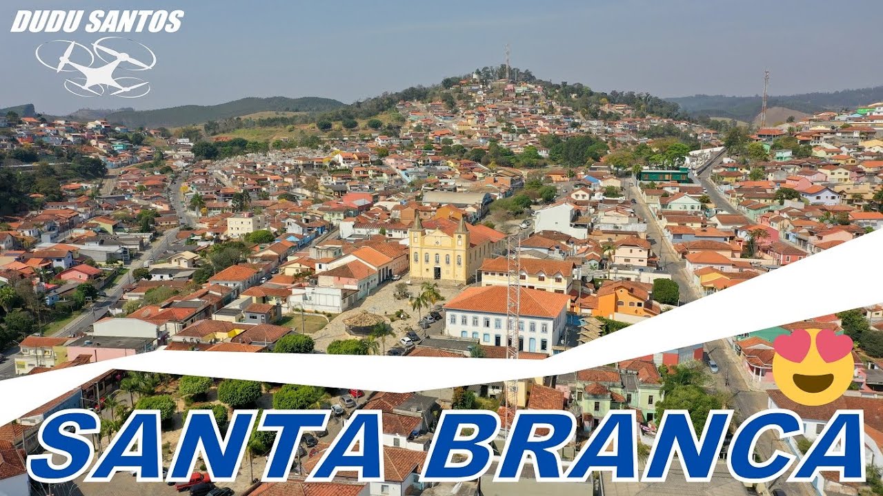CONHEÇA SANTA BRANCA - A CIDADE PRESÉPIO (VOOU DE DRONE)