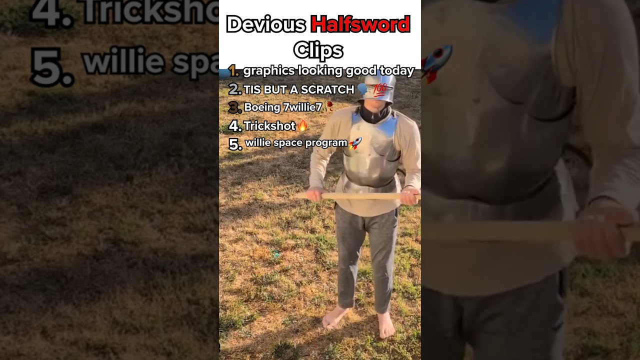 Devious HALF SWORD clips #3 #halfsword  #gaming #martialarts #fencing #funny #memes #swordfight
