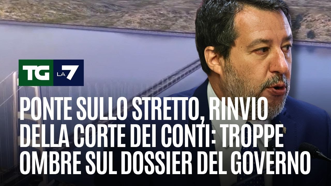 Ponte sullo Stretto, la Corte dei conti rinvia la decisione: troppe ombre sul dossier del governo