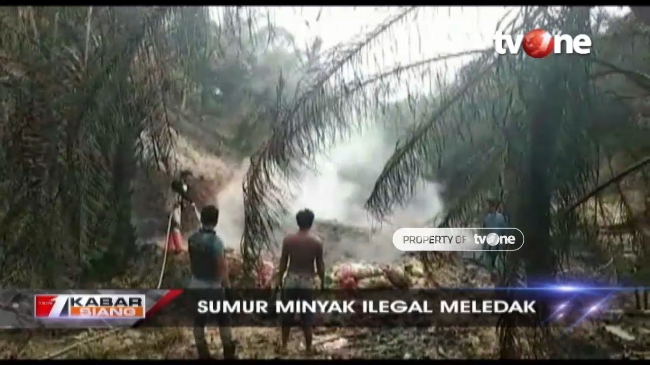Sumur Minyak Ilegal Meledak, Satu Orang Tewas