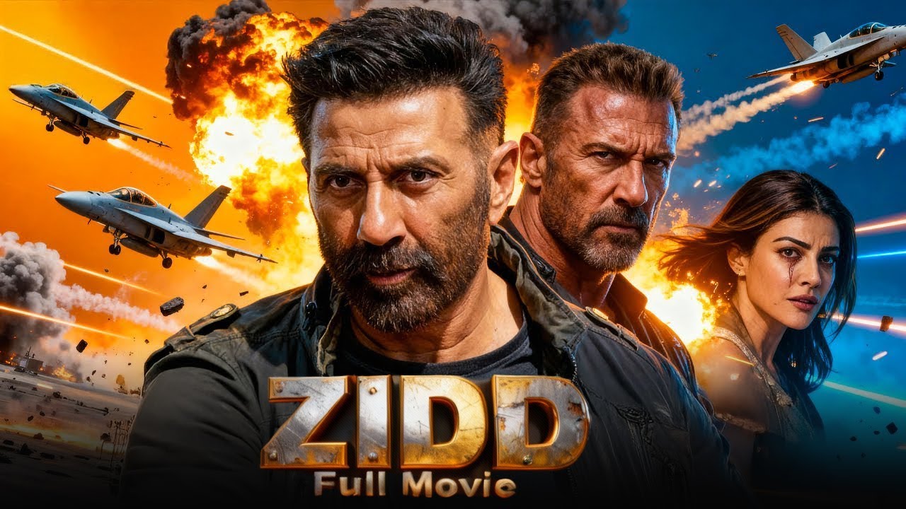 Ziddi Full Movie | Sunny Deol New Action Movie | Hindi | 4K | Bollywood Action Dhama