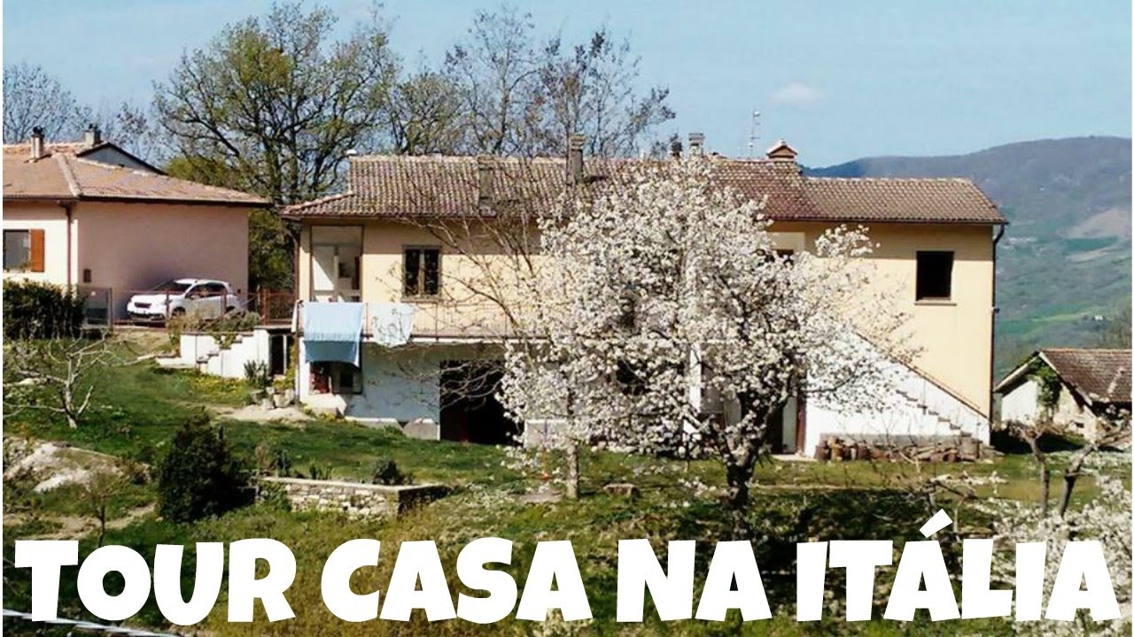 COMO SÃO AS CASAS NA ITÁLIA | TOUR DA CASA | DIFERENÇAS