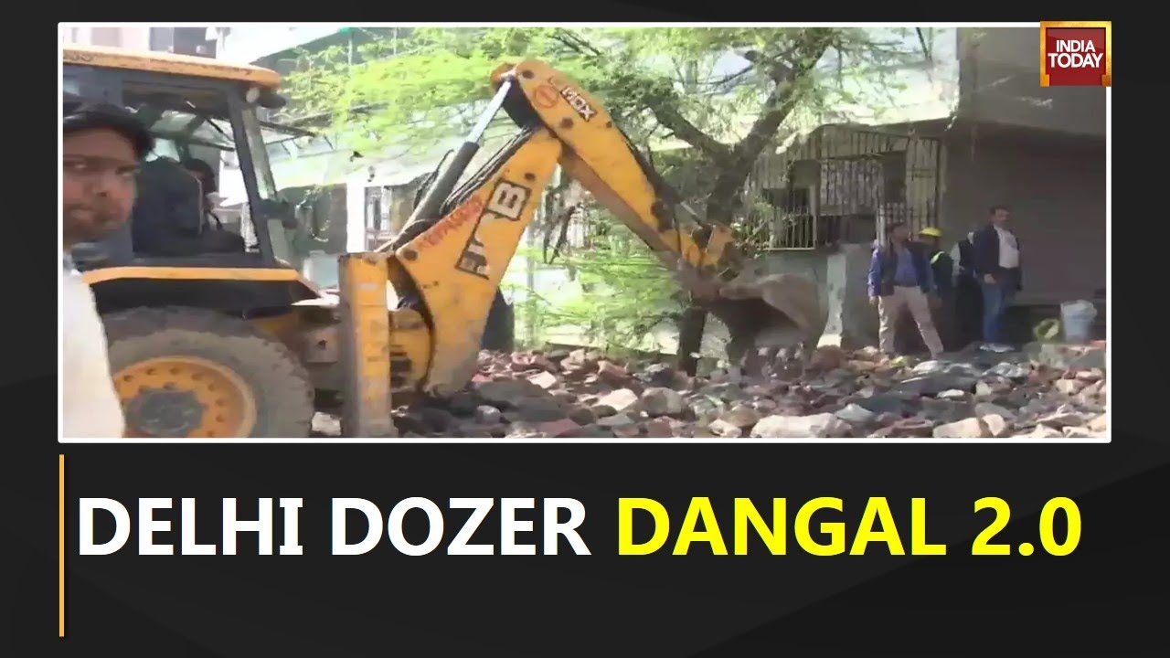 Watch Live: Demolition Drive Triggers Protest In Delhi, Residents Up In Arms Against DDA