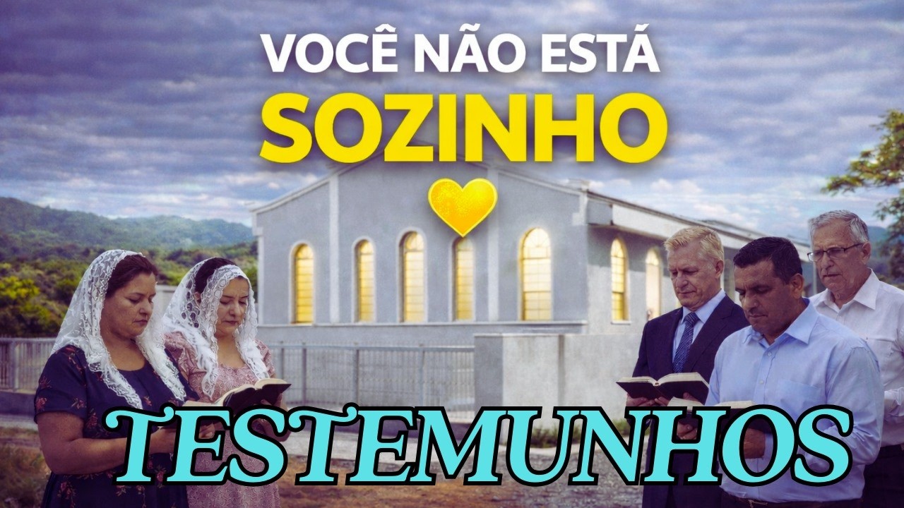 TESTEMUNHO CCB - VOCÊ NÃO ESTÁ SOZINHO #ccb #testemunho #musicosccb