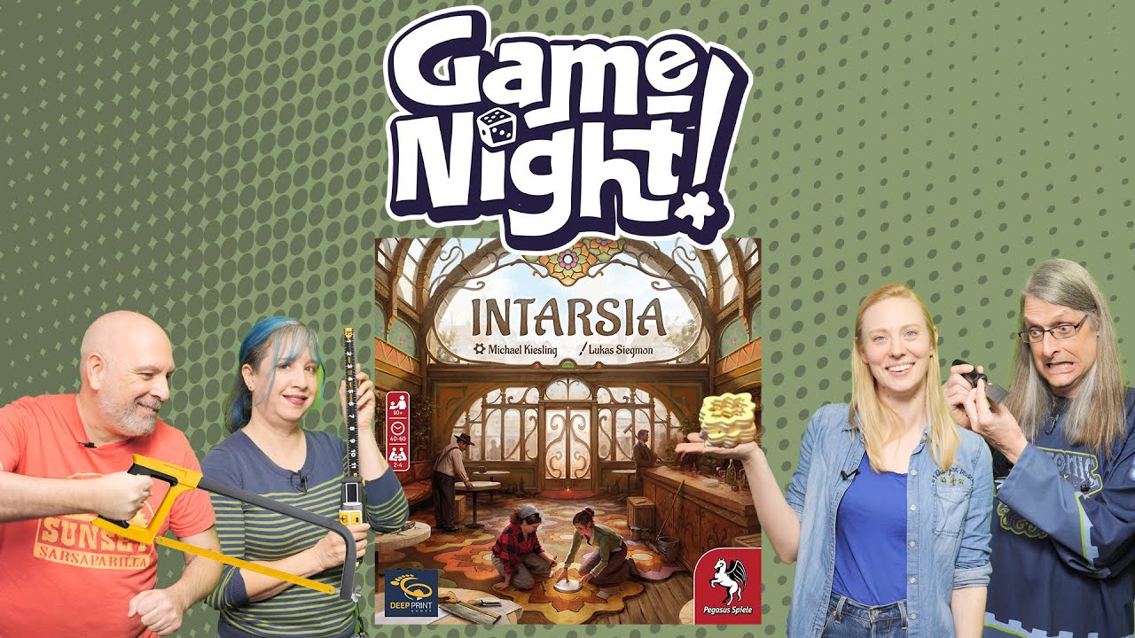 Intarsia - GameNight! Se13 Ep08 -  How to Play & Playthrough