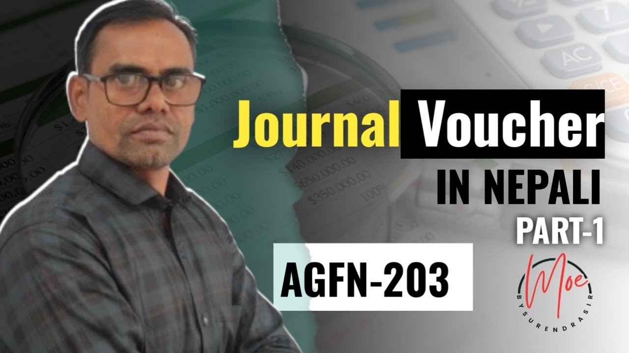 journal voucher in nepali । journal voucher part -1 class 10 &11.