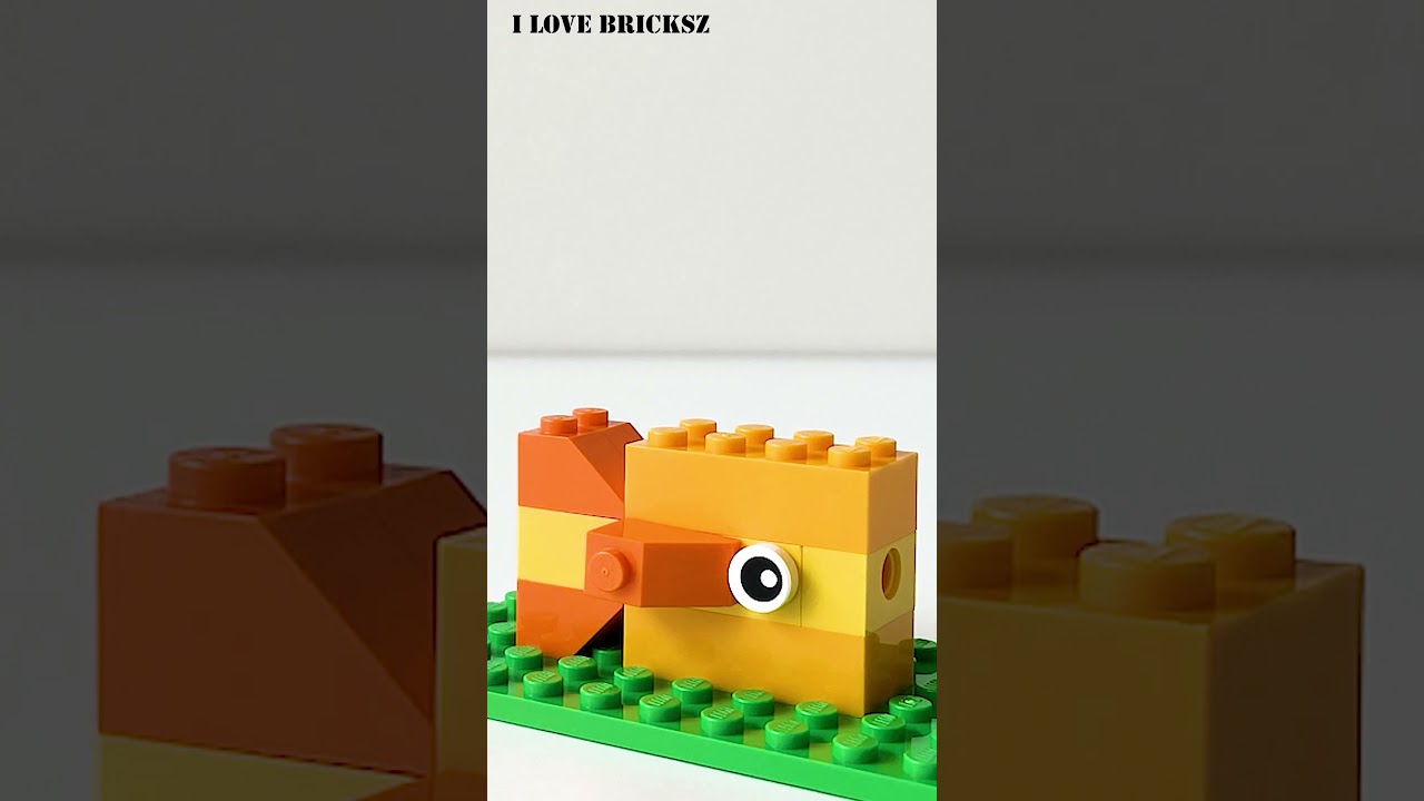 How To Build a Lego Fish Tutorial #legotutorial