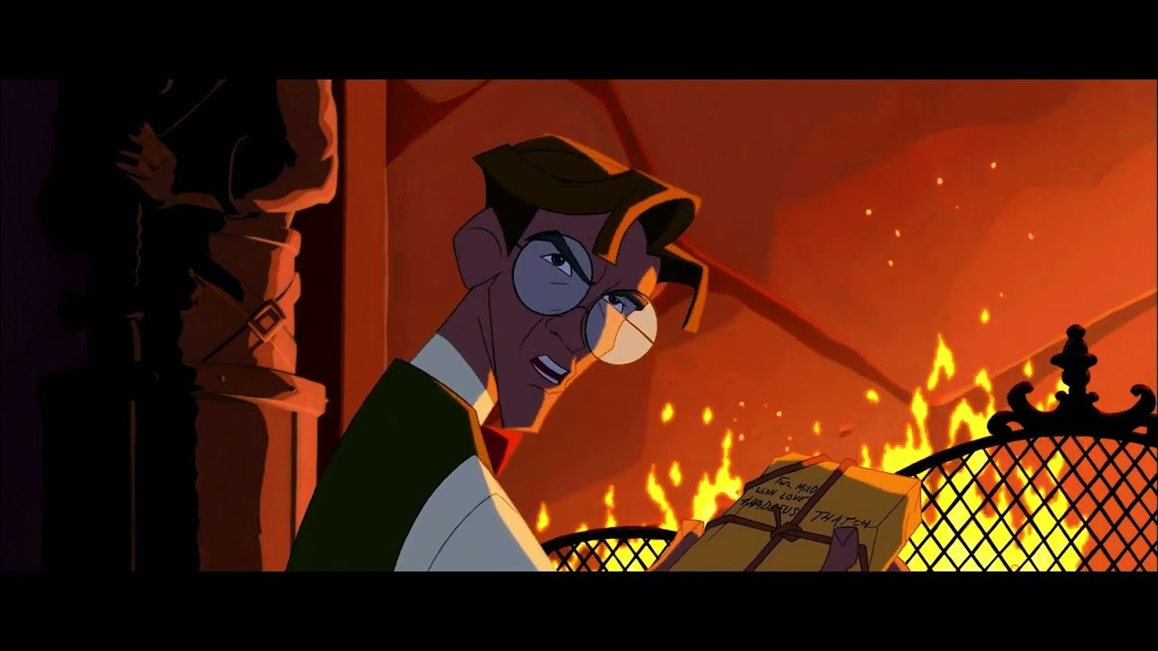 Atlantis The Lost Empire (2001) - Helga Brings Milo to Mr. Whitmore [UHD]