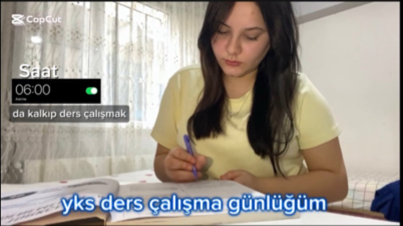 saat 06.00’ da kalkıp ders çalışmak// ders çalışma günlüğüm👩‍💻