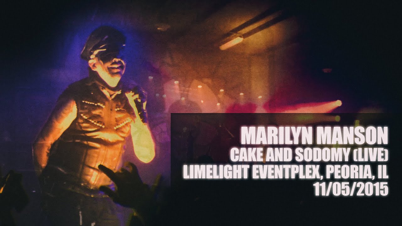 Marilyn Manson - Cake And Sodomy (Live in Limelight Eventplex 2015) | 