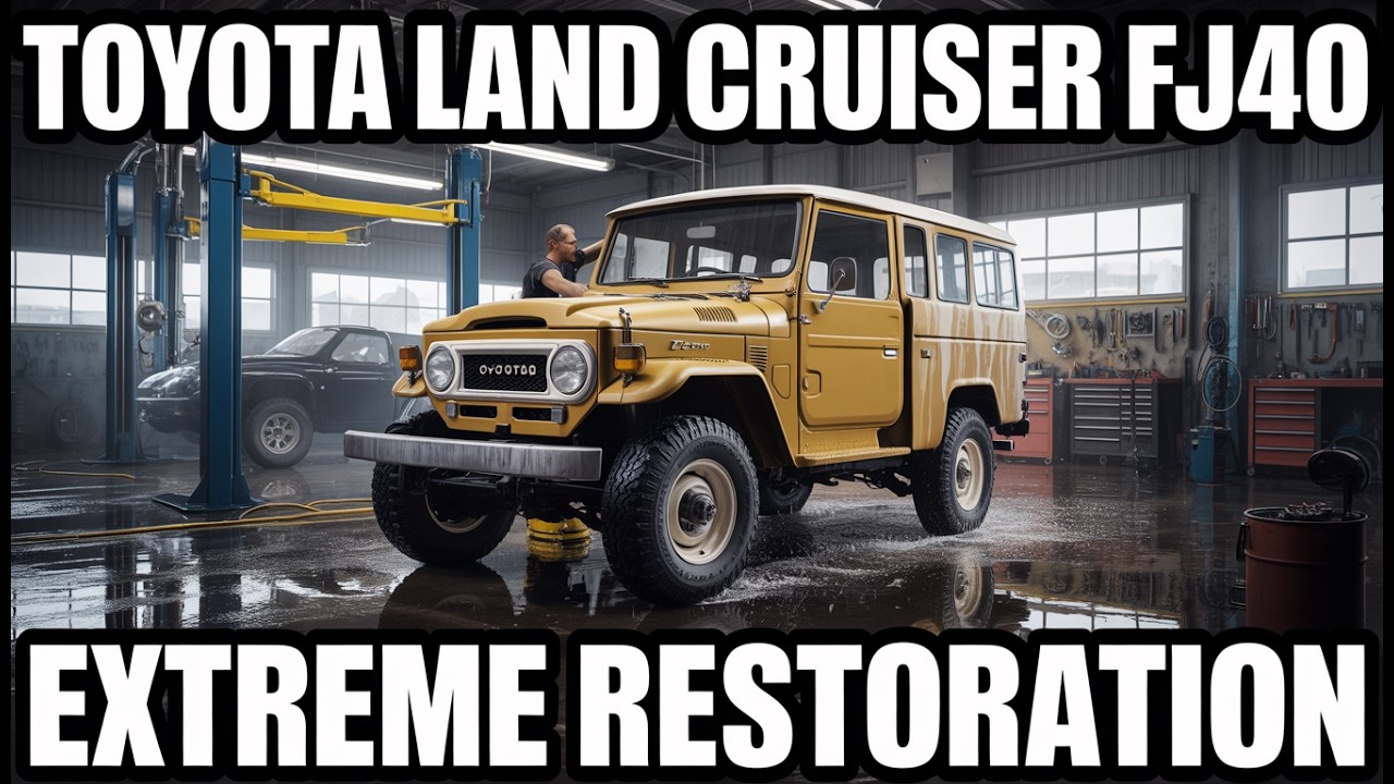 “Extreme Toyota Land Cruiser FJ40 Restoration | Scrap to Adventure Beast”