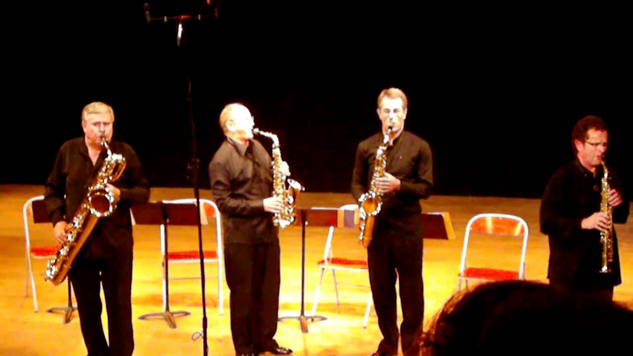 Quatuor de saxophones Jean-Yves FOURMEAU  N&deg;1