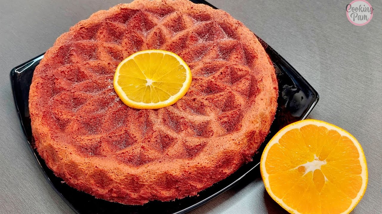 Torta soffice arancia e cioccolato