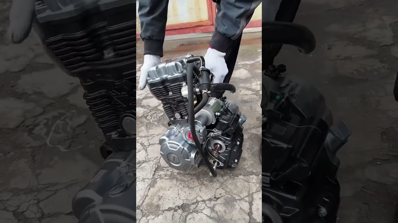 Loncin Xuanjian 300 water-cooled three-wheeled motorcycle engine #three-wheeled motorcycle engine