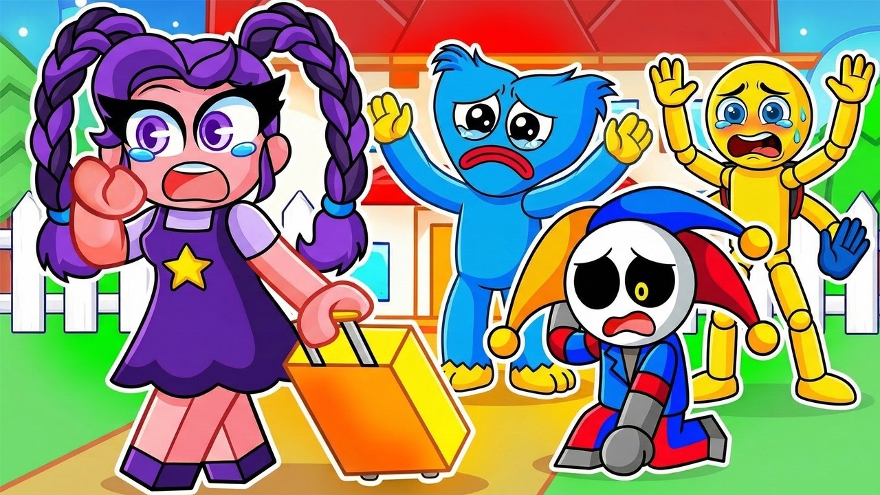 Dije ADIÓS a Mis Amigos POPPY PLAYTIME en Roblox! (Poppy Playtime Chapter 5)