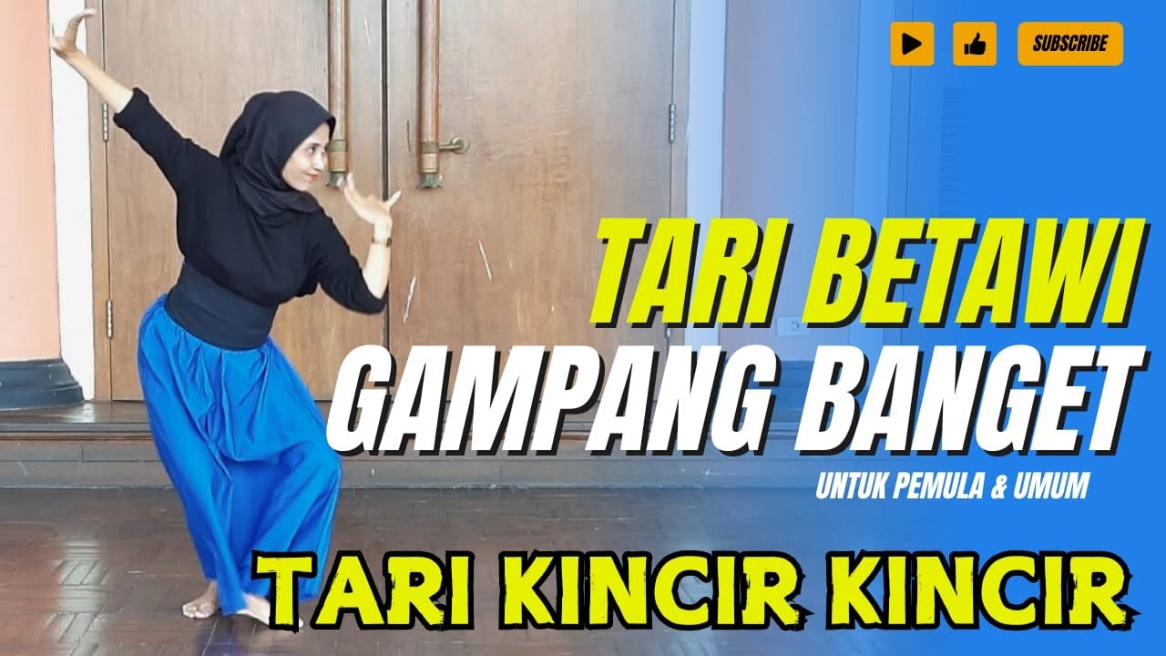 Tari Kincir - Kincir | Tari Betawi Mudah | Tari Anak | Tari Mudah Dipelajari | Tari Nusantara