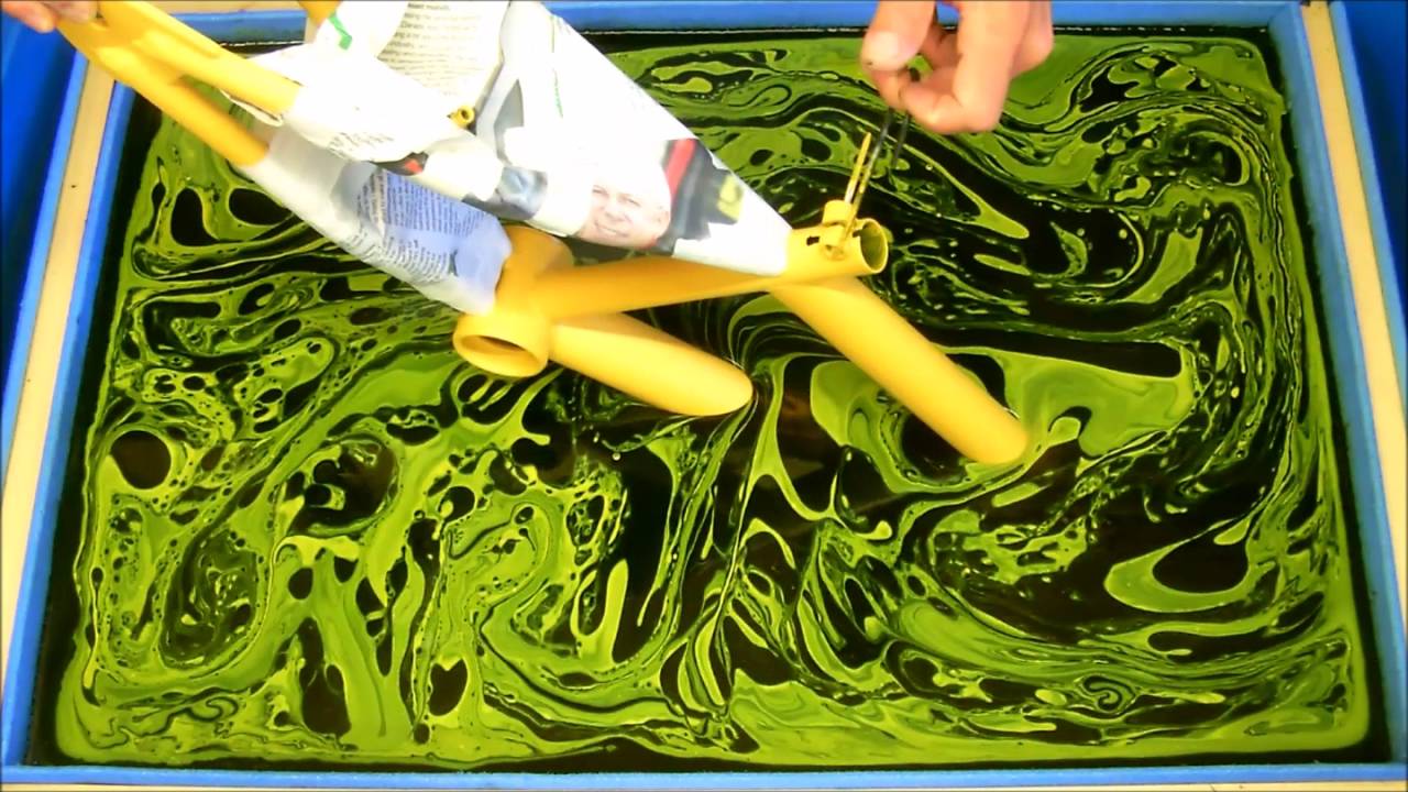 Swirling(BMX Bike Frame Swirl in Metallic Black & Yellow)