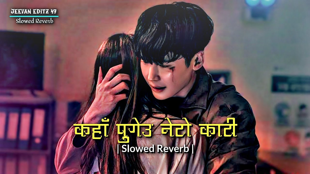 Kaha Pugeu Neto Kati 🥺🍂(कहाँ पुगेउ नेटो काटी)|Slow Reverb Emotional Song| Arjun Sunam - Lofi