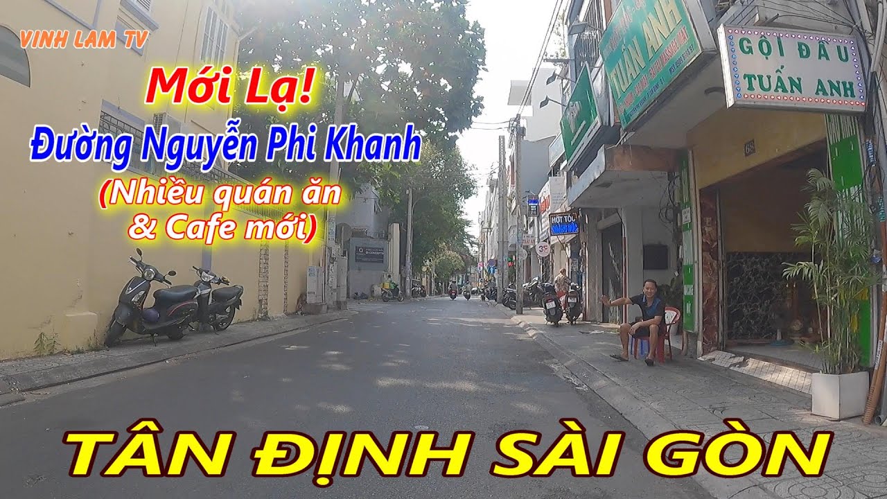 Mới lạ! Nhiều quán ăn mới Đường Nguyễn Phi Khanh Tân Định Sài Gòn