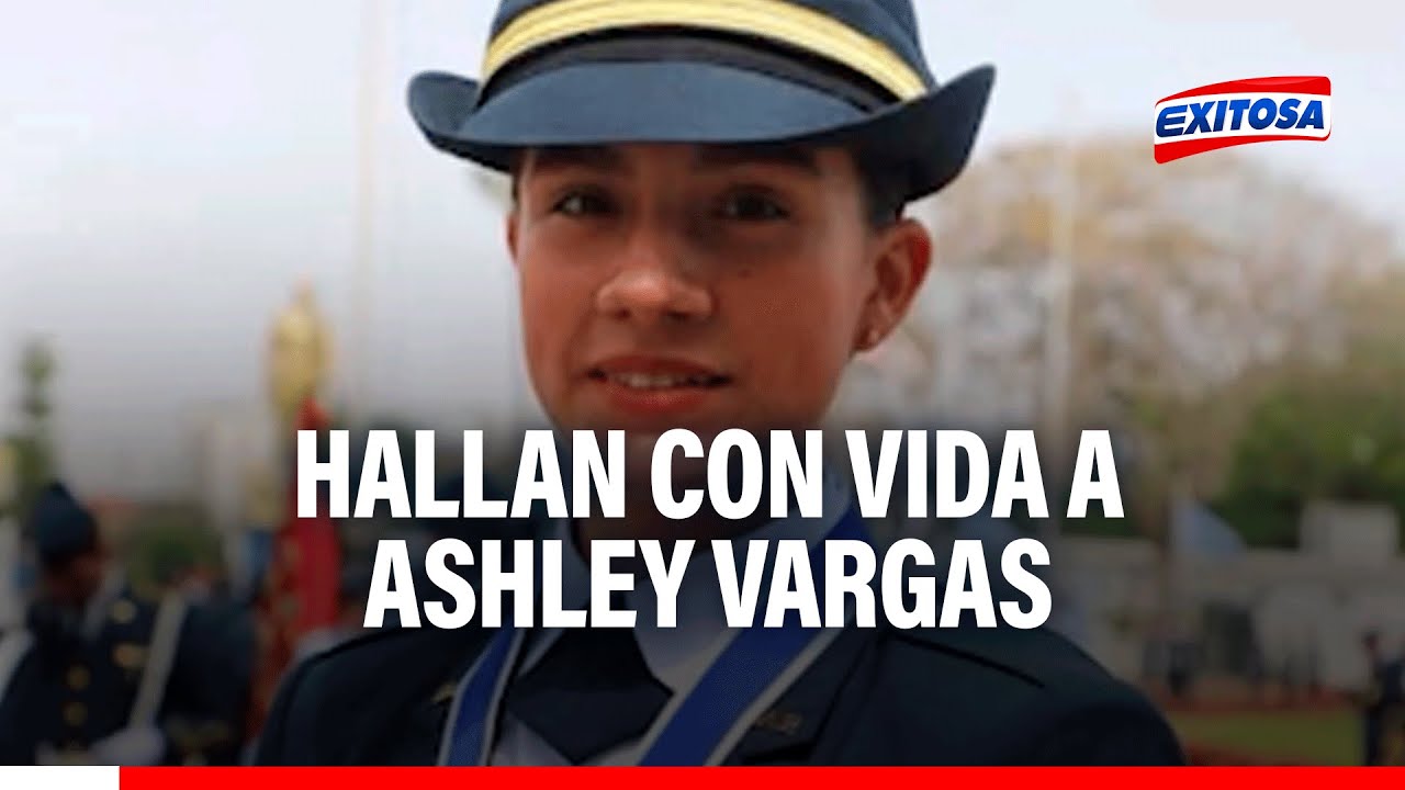 🔴🔵 Hallan con vida a Ashley Vargas: Piloto de la FAP había desaparecido tras misión en Pisco