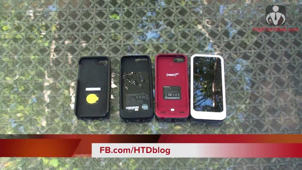 Head-to-Head Review of 4 iPhone 5 Battery Cases: Mophie, Belkin, MyCharge and XPAL Power