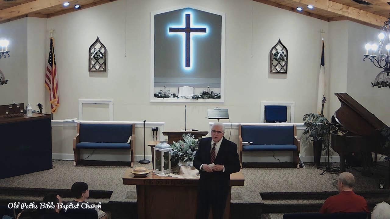 Old Paths Bible Baptist Church Revival TN 2-10-26