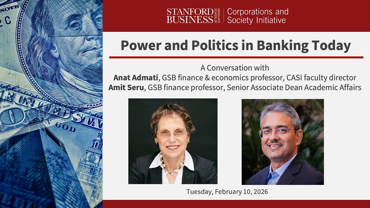Power and Politics in Banking Today