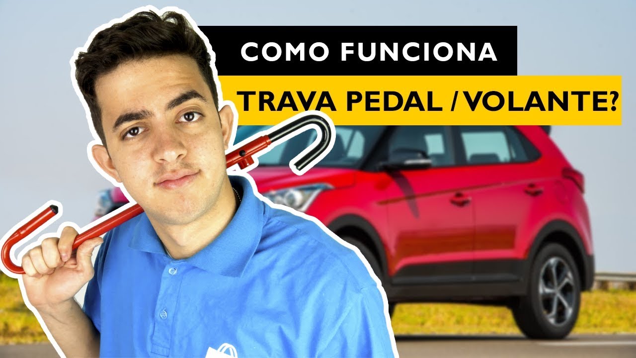 Como funciona a Trava de Volante e Pedal? - Loja Stander