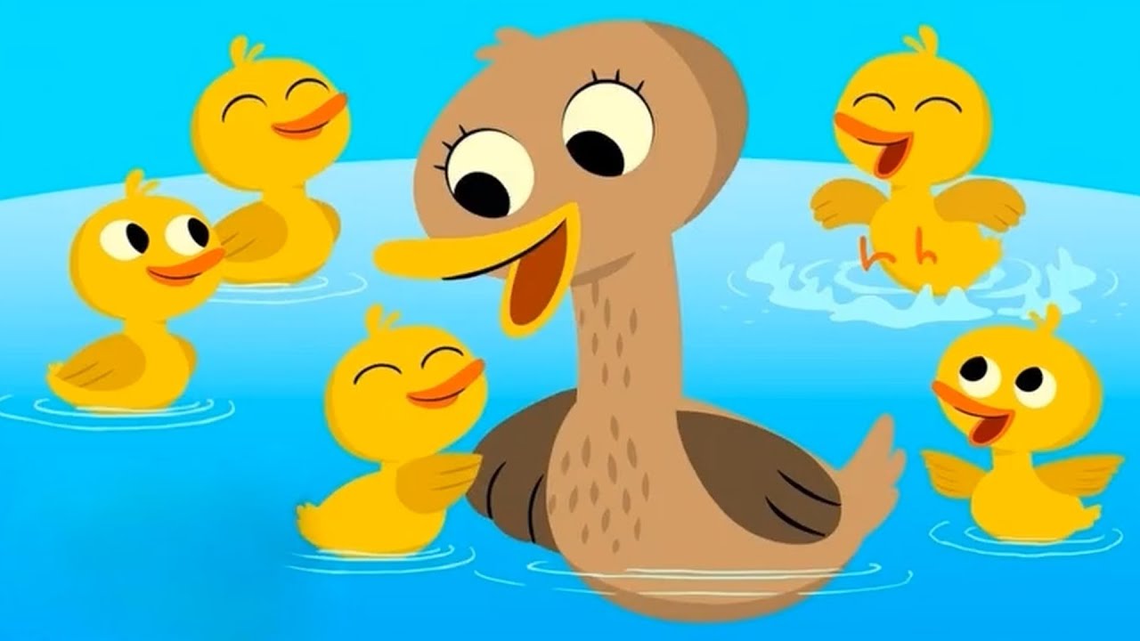 Five Little Ducks Several Remix Versions | Fun Kids Song for Toddlers | 123 Numbers Song