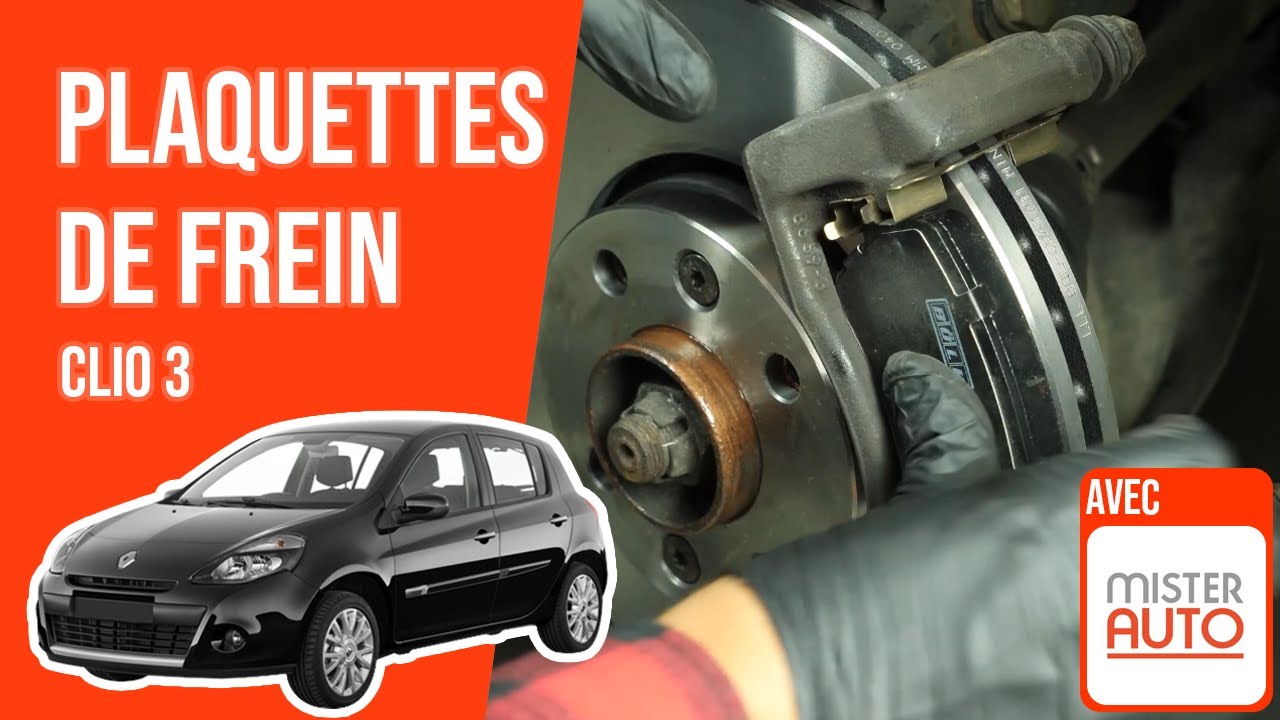 Changer les Plaquettes de Frein avant Clio 3 🚗