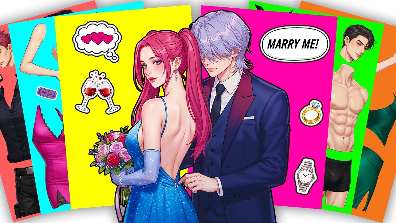 A million times YES! 💍💖 HUNTRIX MIRA x SAJA BOYS MYSTERY - KPOP DEMON HUNTERS | Sticker Book DIY