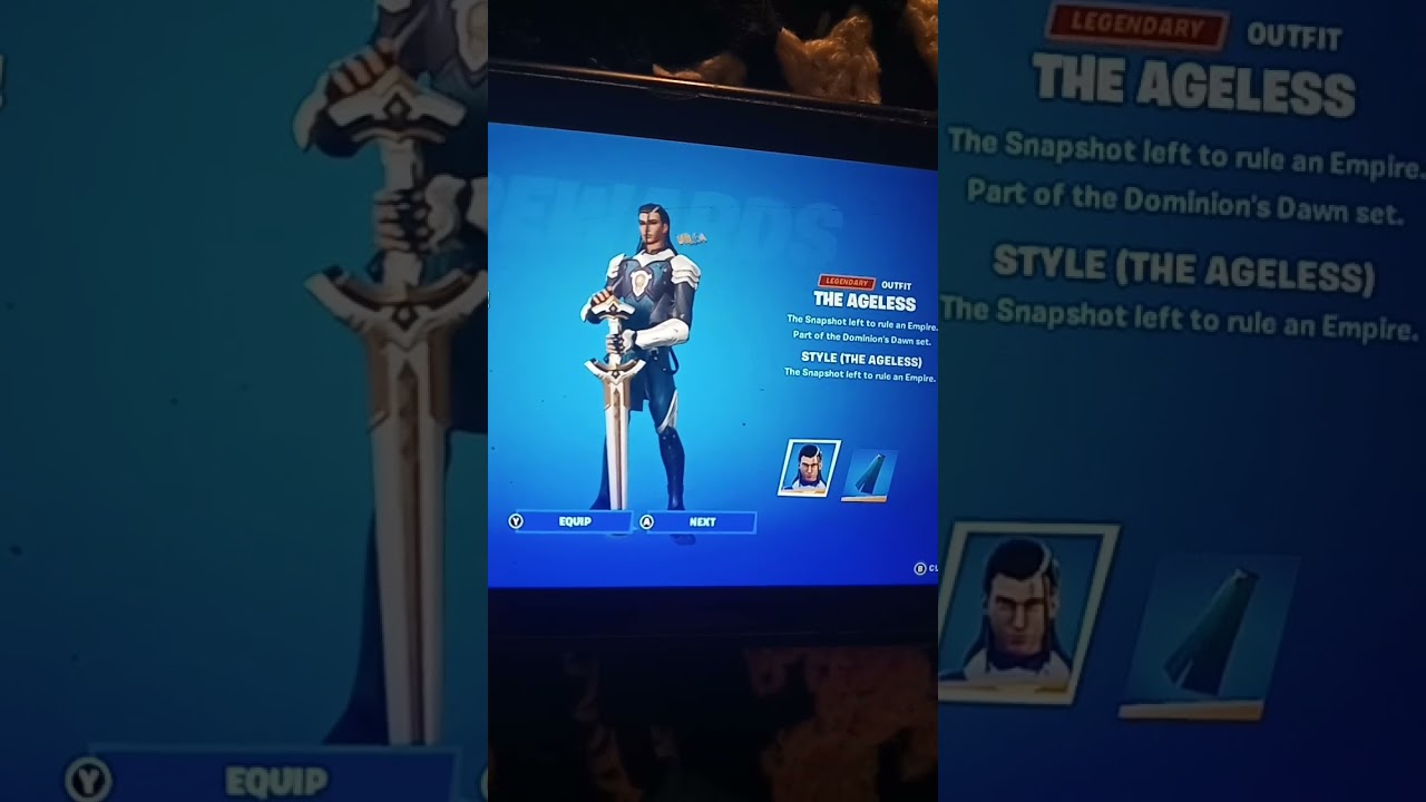 fortnite getting the ageless