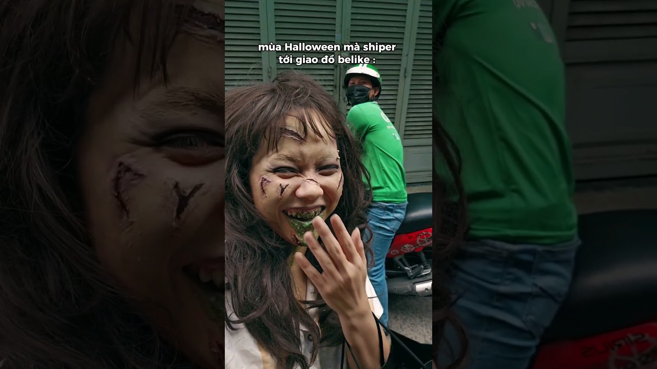Quỷ &Aacute;m giữa ban ng&agrave;y l&agrave; c&oacute; thật | Đang h&oacute;a trang m&agrave; Shiper tới ! Mỹ Linh Makeup.