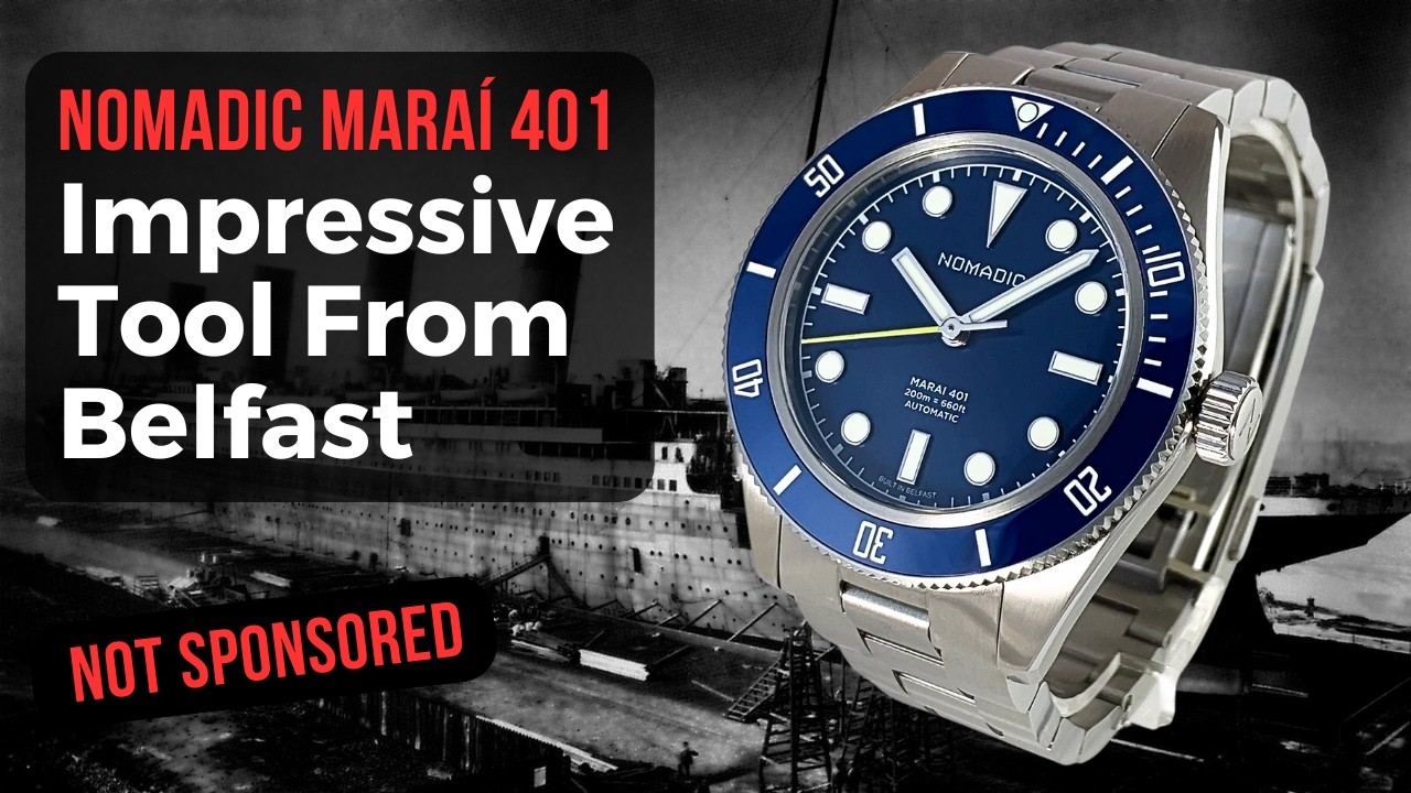 Nomadic Marai 401 Dive Watch &ndash; Impressive Quality. Unsponsored Watch Review