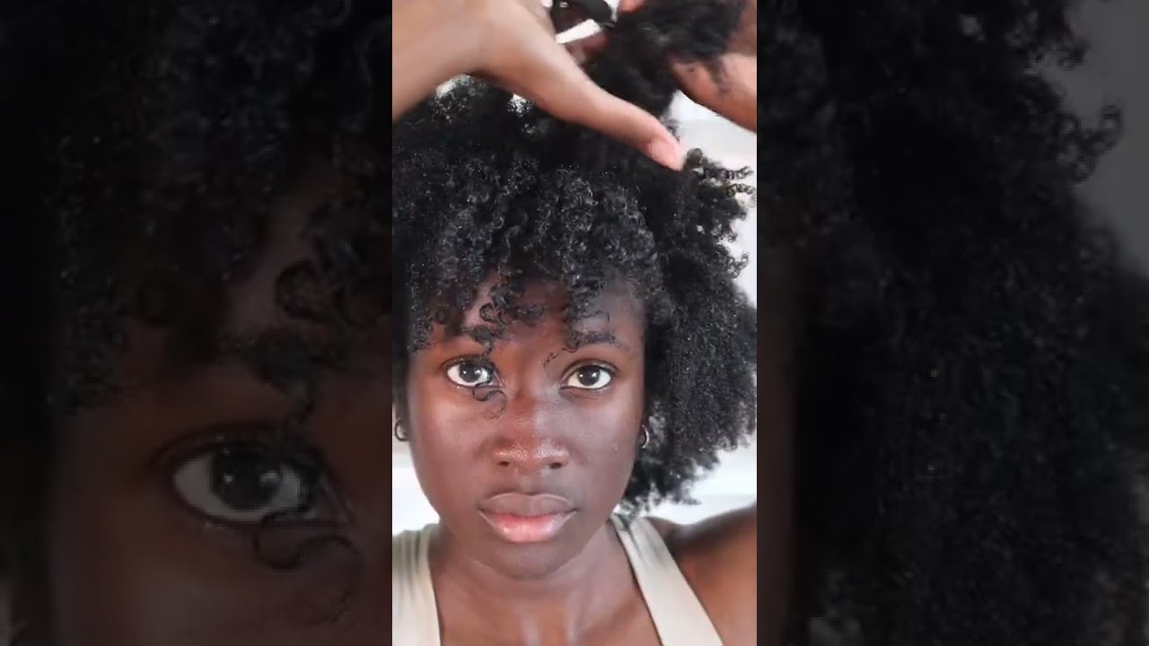 Stretching a wash n go on type 4 hair