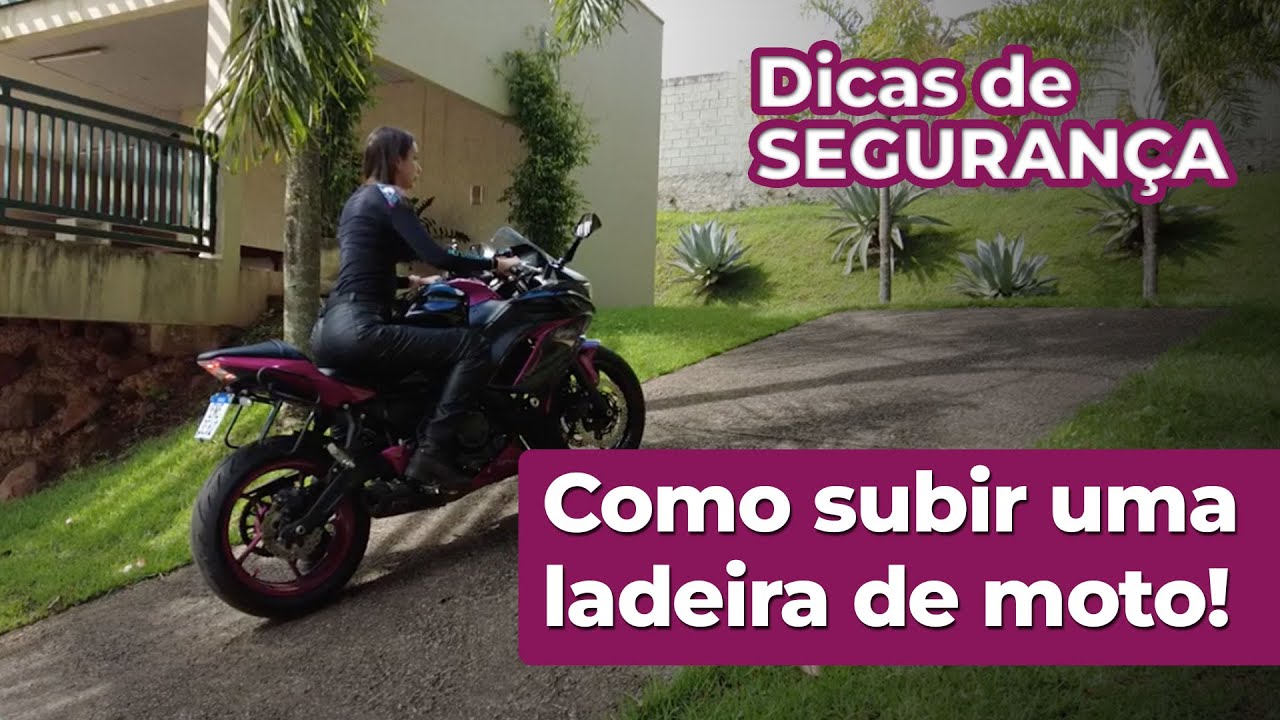 SUBINDO LADEIRA COM A MOTO - PILOTAGEM INICIANTE | por Day Miguel ♥︎