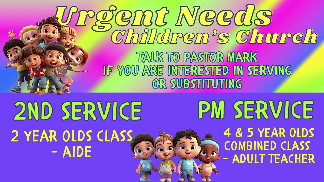 Live Sunday Evening Service