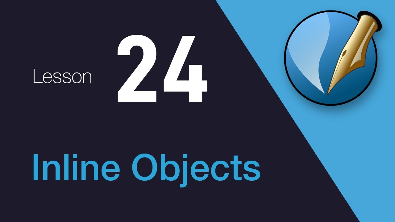 24) Inline Objects in Scribus