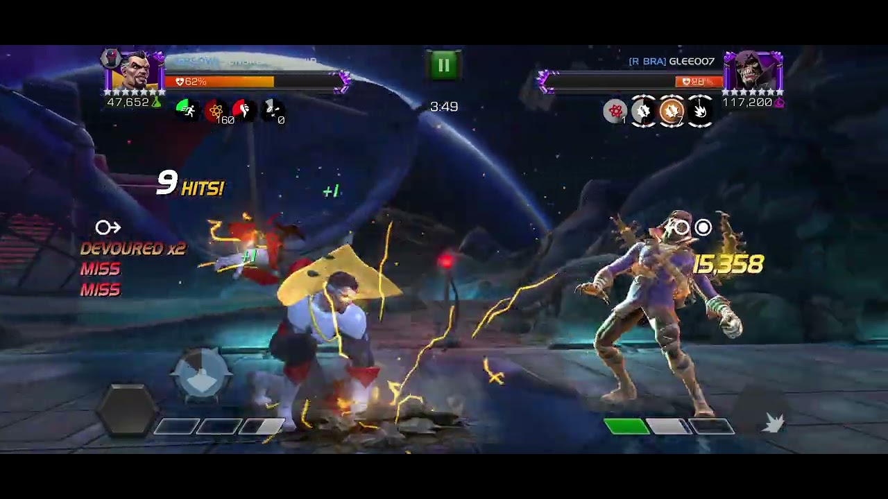 MCOC AW Count Nefaria vs. Kindred on Node 47