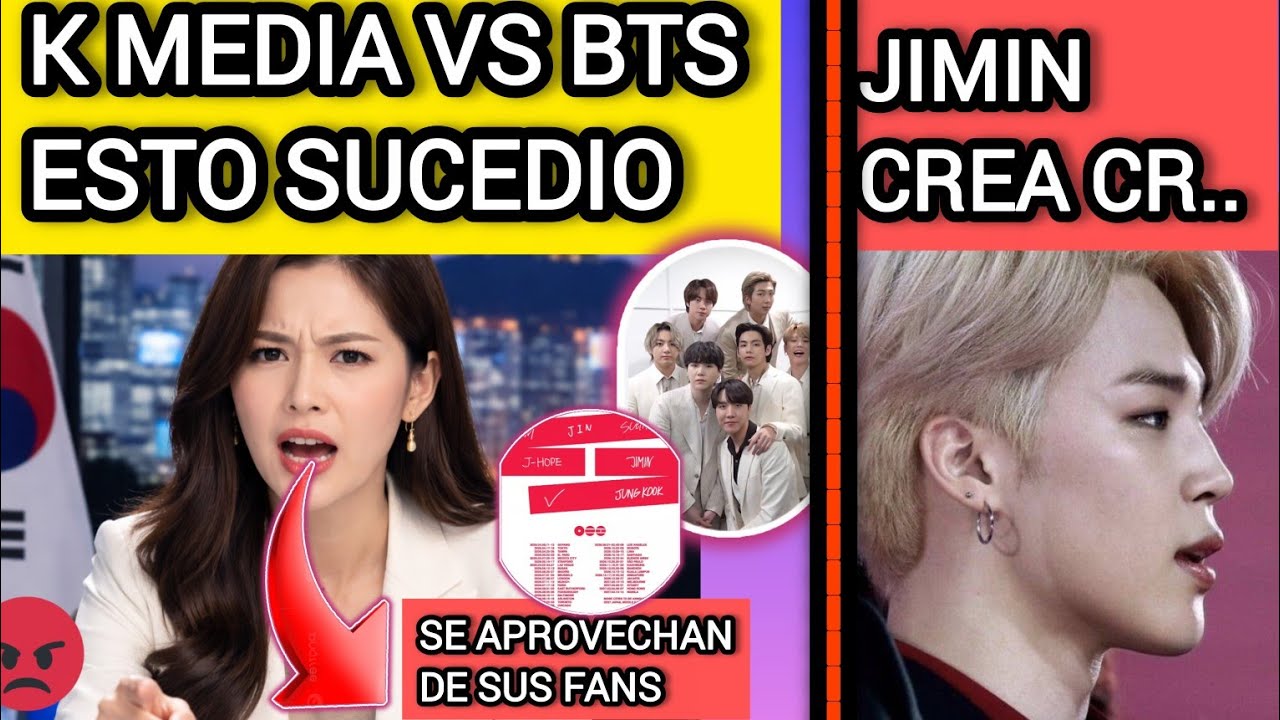 ALERTA🚨KMEDIA DIFAMO BTS!!! ARMY DENUNC1A ESTO HOY😡JIMIN RECIBE C😨noticiasdebts