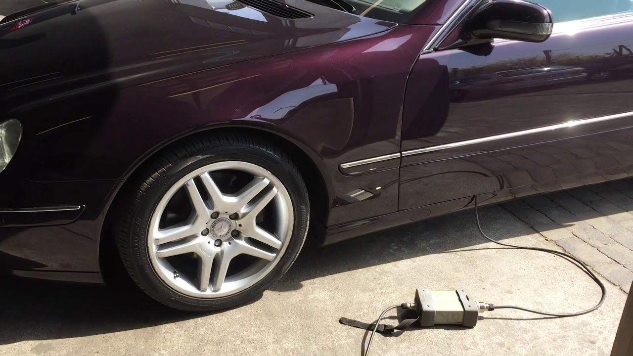 Mercedes CL500 ABC Rodeo test