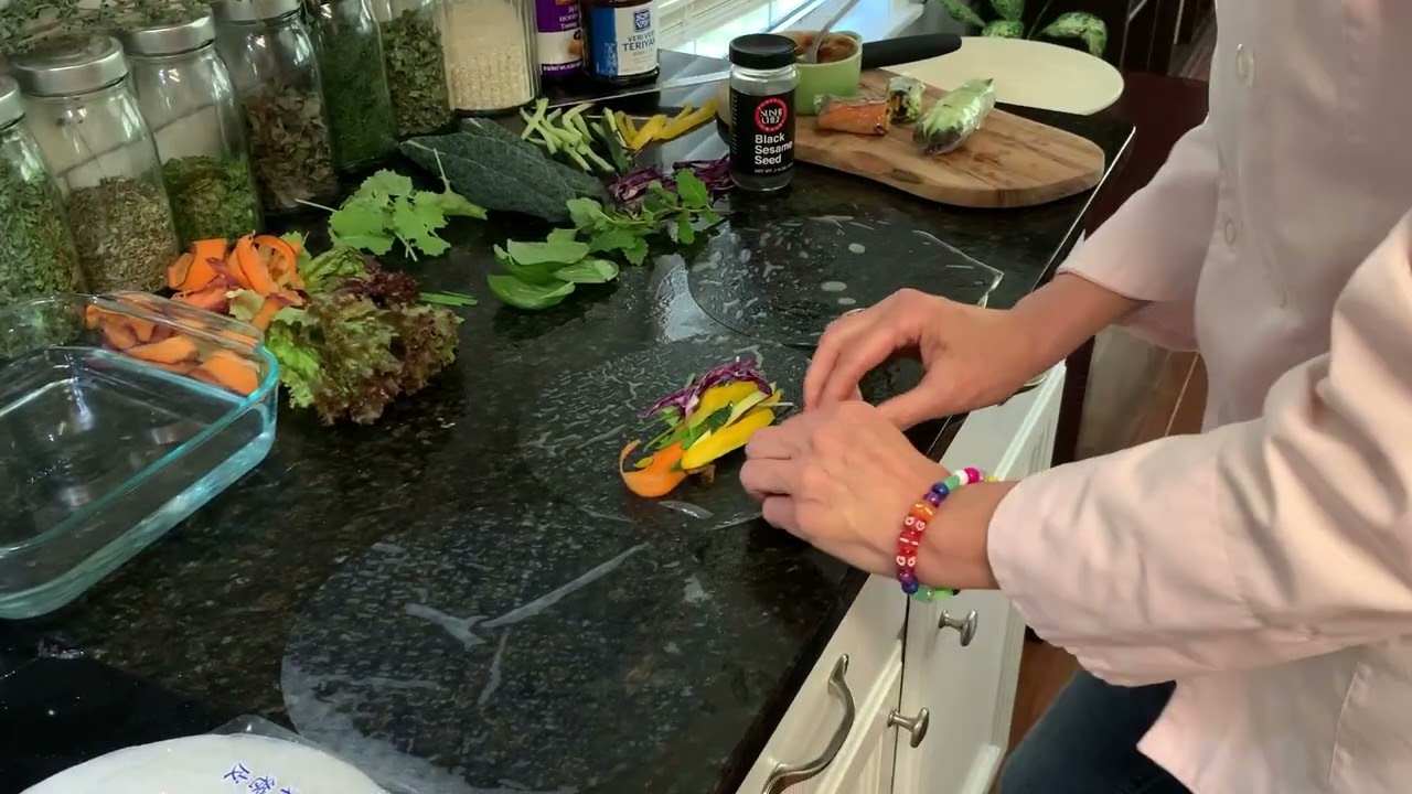 Summer rolls your kids can make !!!