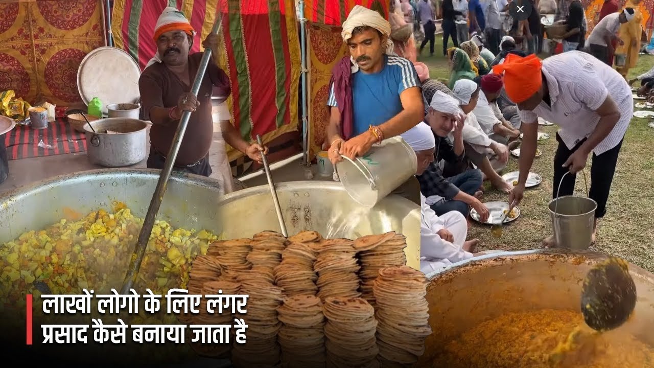 India Ka Sabse Bada Langar,Ek laakh  logo ke lie free food | Biggest Free food in Alwar