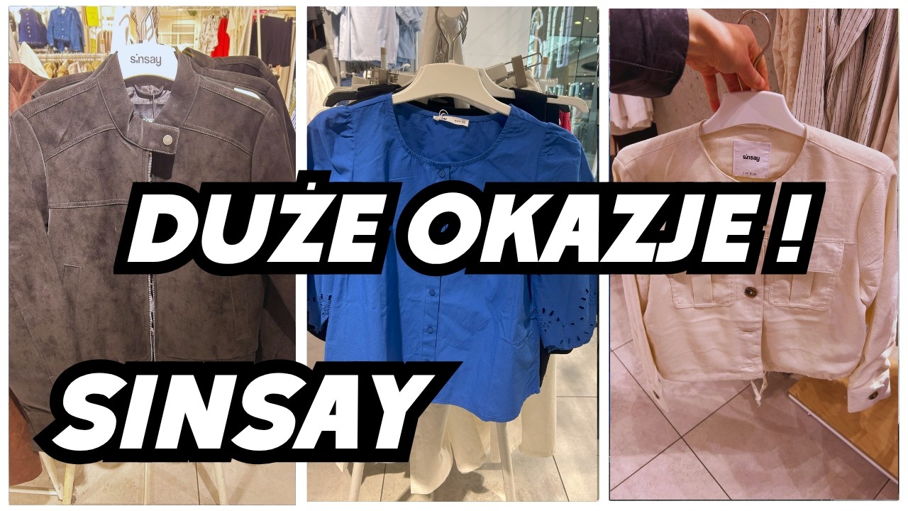 PIĘKNE KURTECZKI ✨  WIOSENNE NOWOŚCI ✨ DAMSKIE NOWOŚCI ✨ SINSAY PRZEGLĄD ✨ SINSYAY UBRANIA ✨